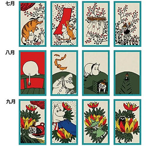 ENSKY 379452 Japanese Playing Cards Hanafuda The Moomins