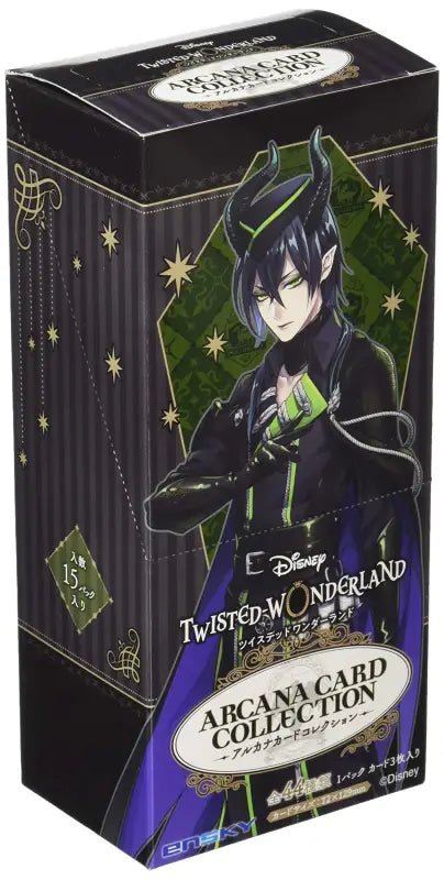 Ensky Disney Twisted Wonderland Arcana Card Collection 15 Pieces Box Arcana Card Box