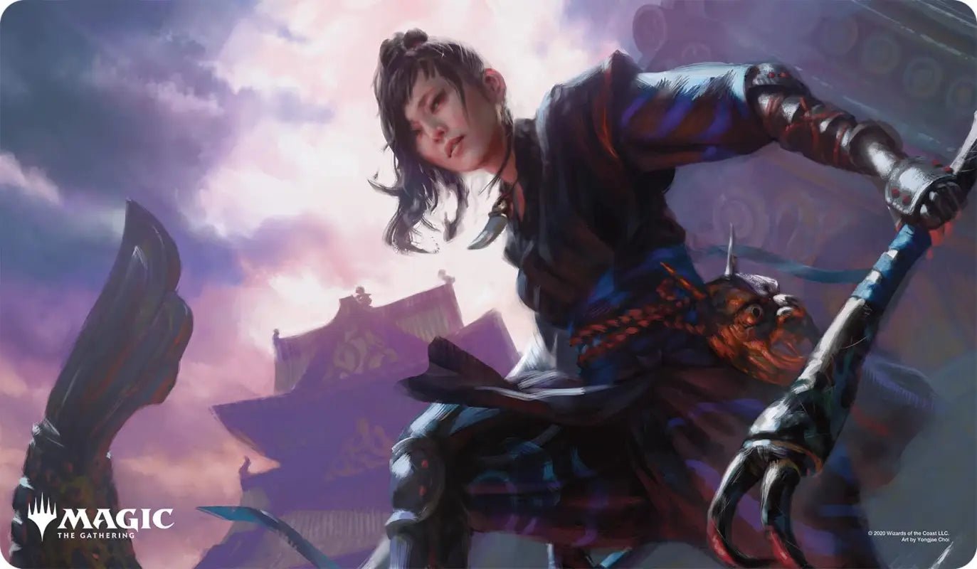 ENSKY Magic: The Gathering Player'S Rubber Mat Commander Legends 'Yuriko, The Tiger'S Shadow' Mtgm - 020