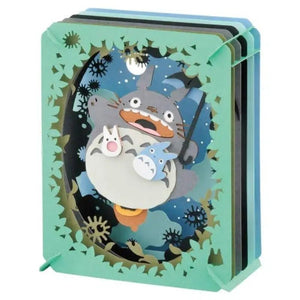 ENSKY Paper Theater Pt - 048 Studio Ghibli My Neighbor Totoro Night Adventure