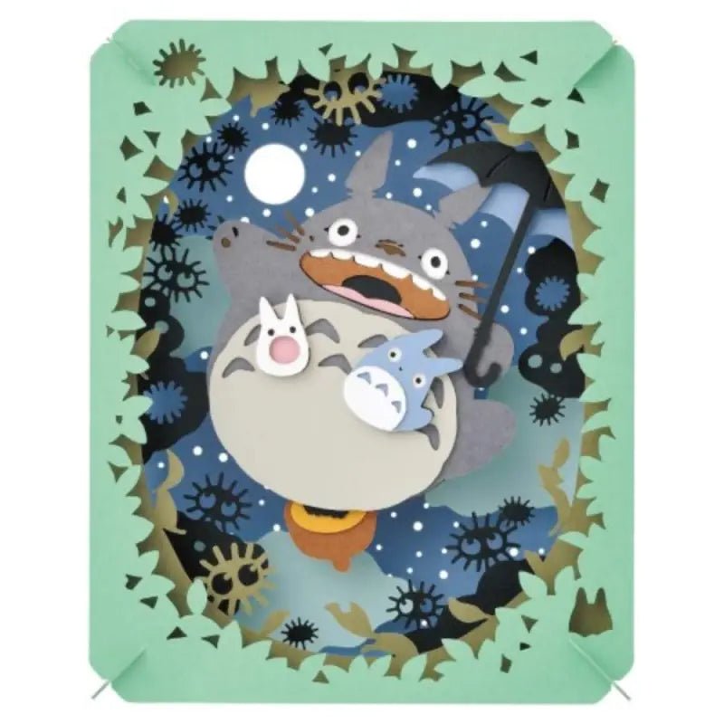 ENSKY Paper Theater Pt - 048 Studio Ghibli My Neighbor Totoro Night Adventure