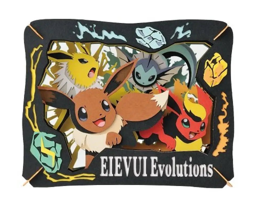 ENSKY Paper Theater Pt - 089 Pokemon Eevee Evolutions