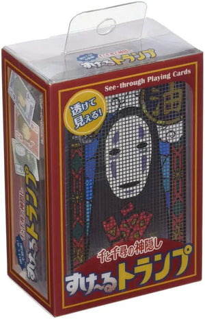 ENSKY Playing Cards Studio Ghibli Spirited Away See - Through