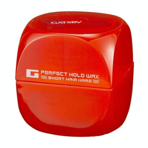 Gatsby Perfect Hold Wax by Mandom for Short Hard Hair 60g