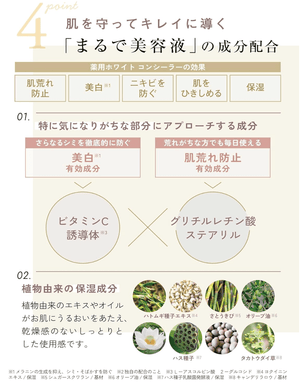 Ex:BEAUTE Medicated White Concealer (3g)