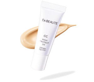 Exbote SPF 50+ CC Cream, Makeup Base, CC High Protect UV (14g)