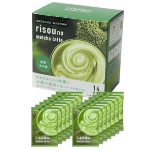 Fanfare Risou No Matcha Latte (Liso Kohi Series), 14 Packets