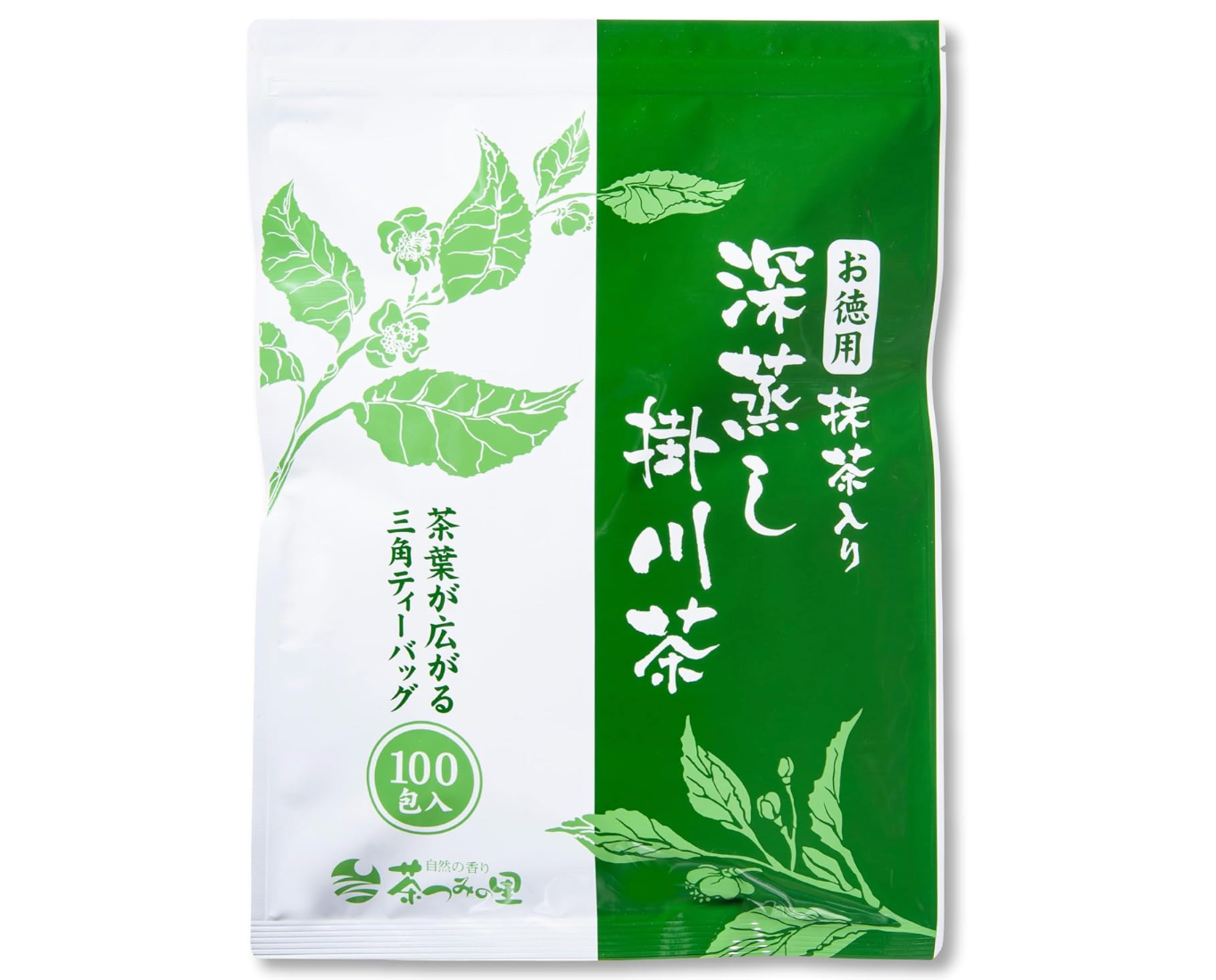 100g Kunitaro Fukamushi Kakegawacha Bag, rich taste, designed for tea enthusiasts
