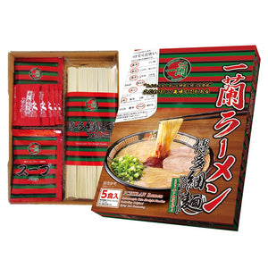 Ichiran Ramen Hakata Style Thin Straight Noodles, 645g, authentic tonkotsu, ideal for quick meals