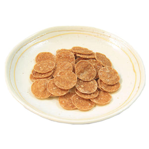 Close-up of Maruyama Petanko Chobiume Additive Free Sun Dried Ume Plums 8g, featuring additive-free purity for natural vitality