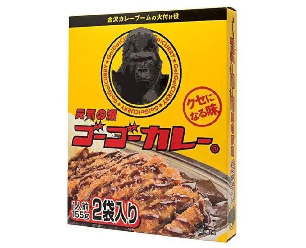 Gogo Curry Classic 155g x 2, retort pouches, ideal for quick Japanese meals