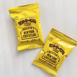 Fujiya Country MA'AM Meister's Rich NY Cheesecake Flavor Cookies 7 Pieces