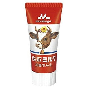 Morinaga Condensed Milk Tube, 120g, tube packaging, ideal for topping fruits and desserts