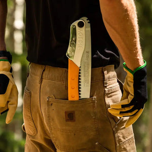 360mm Silky 2000R Folding Saw Big Boy 2000 Japan with chrome-plated blade, offering durability for outdoor tasks