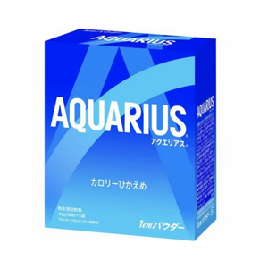 Aquarius Sports Drink Powder, 48g ร 5 Bags, portable sachets, ideal for hydration