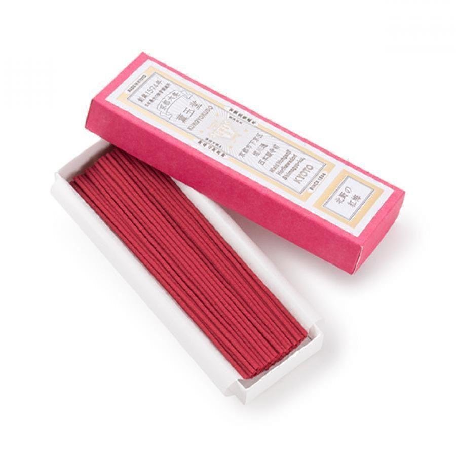 Kungyokudo Japanese Incense Kitano Red Plum Blossom 60 Sticks - YOYO JAPAN