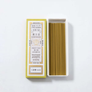 Kungyokudo Japanese Incense Shinsaibashi 1622 in 60 Sticks, low-smoke formula, perfect for home ambiance