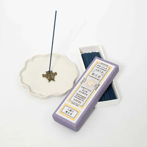 60 Sticks Kungyokudo Japanese Incense Yase no Kourinusou with herbal aroma, offering serenity for mindfulness