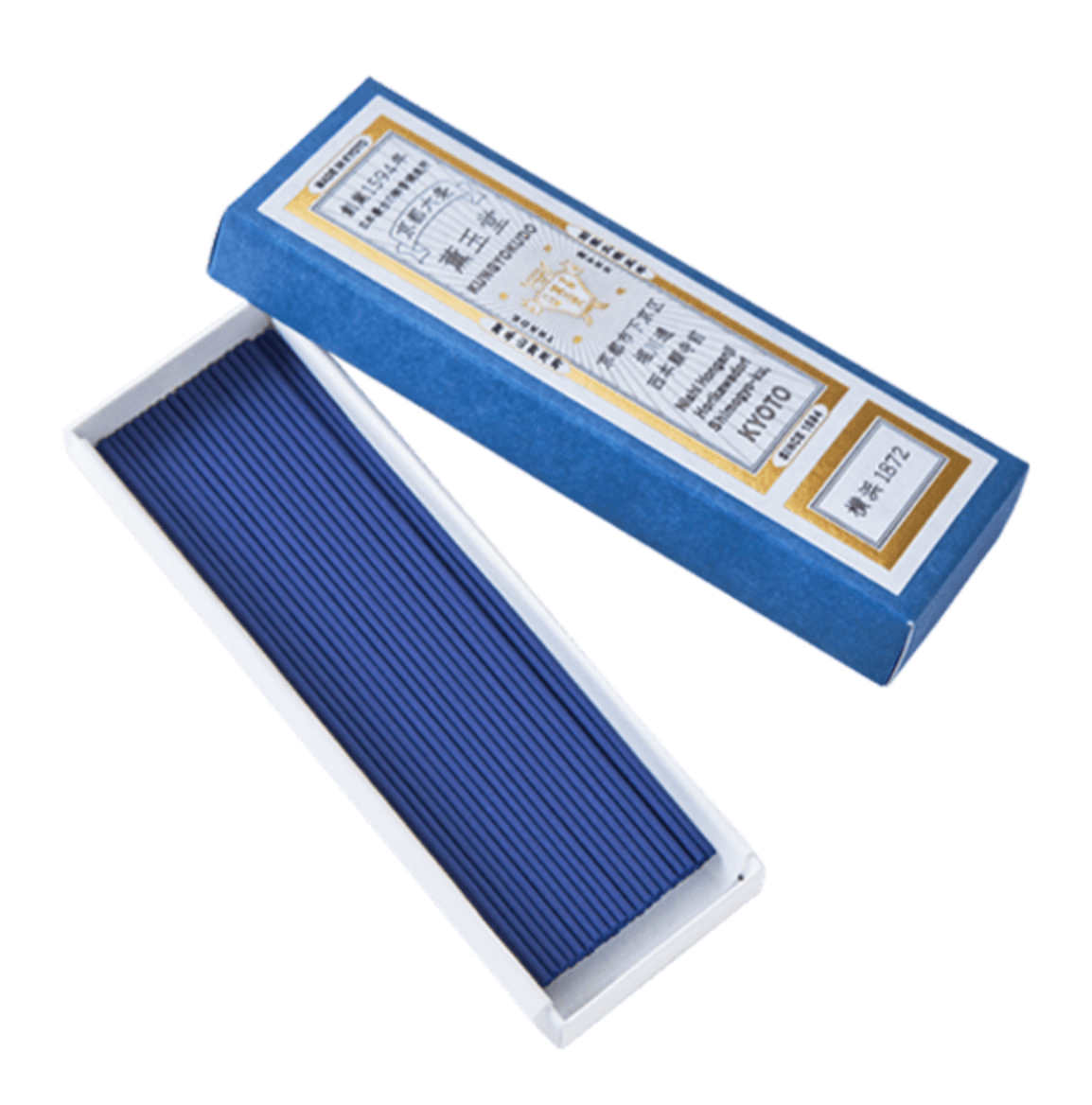 Kungyokudo Japanese Incense Yokohama 1872, 60 Sticks, nostalgic scent, ideal for relaxation