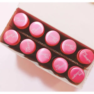 Close-up of Shiseido The Collagen Drink, 50ml x 10 Bottles, featuring hyaluronic acid for hydration