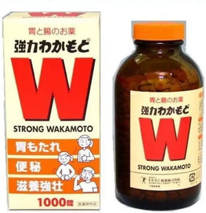 Wakamoto Strong Wakamoto in 1000 Tablets, enzyme support, perfect for family use