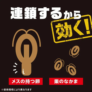 2-pack set of Black Cap Cockroach Repellent From Japan (12 Packs) X 2 Packs with fipronil bait, offering discreet cockroach control