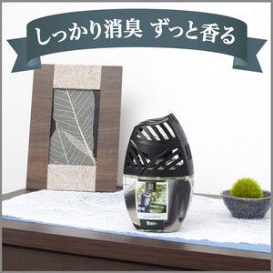 400ml Shoshuryoku Deodorant Power Room Deodorizer Air Freshener Charcoal Sandalwood with elegant packaging, offering long-lasting scent for living spaces
