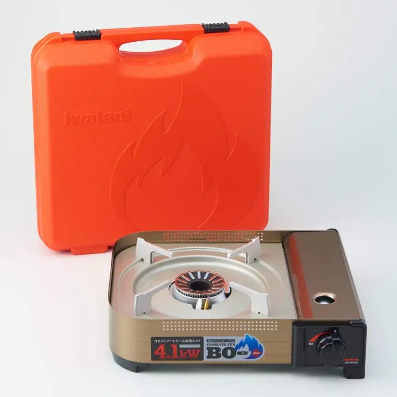 4.1kW Iwatani Cassette Fu Bo Plus Japanese Cassette Stove, high firepower, designed for home chefs