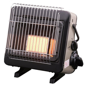 Iwatani Japan Cassette Gas Stove Portable My Warm CB-CGS-PTB, compact design, ideal for indoor heating