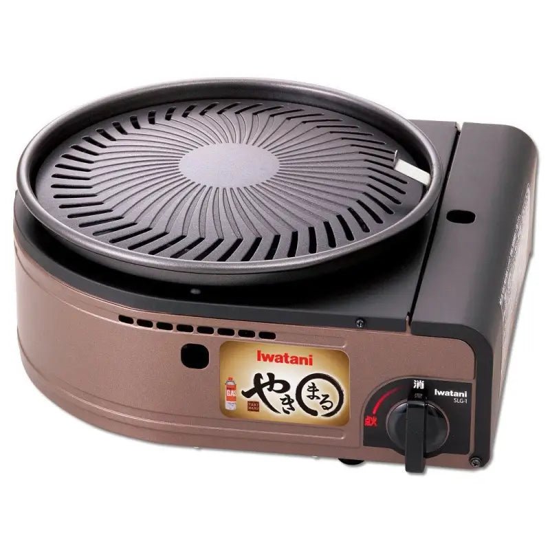 Iwatani Yakiniku Grill Yakimaru CB-SLG-1, compact, smokeless design, ideal for indoor BBQ