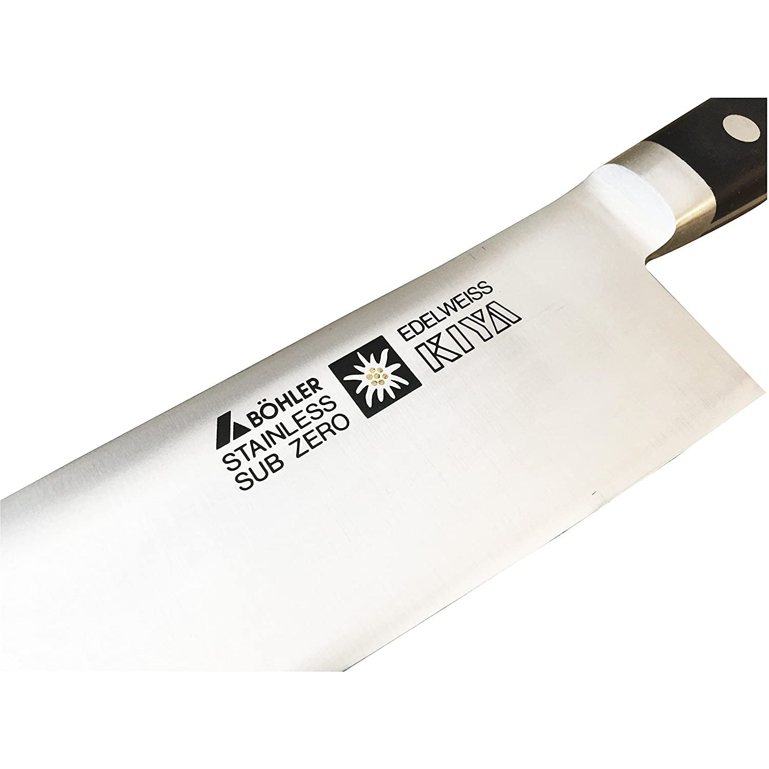 18cm Kiya No.160 Edelweiss Steel Japanese Kamagata Usuba Knife, rust-resistant steel, designed for professional chefs