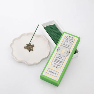 60 Sticks Kungyokudo Japanese Incense Sagano Bamboo with elegant packaging, offering serenity for home ambiance
