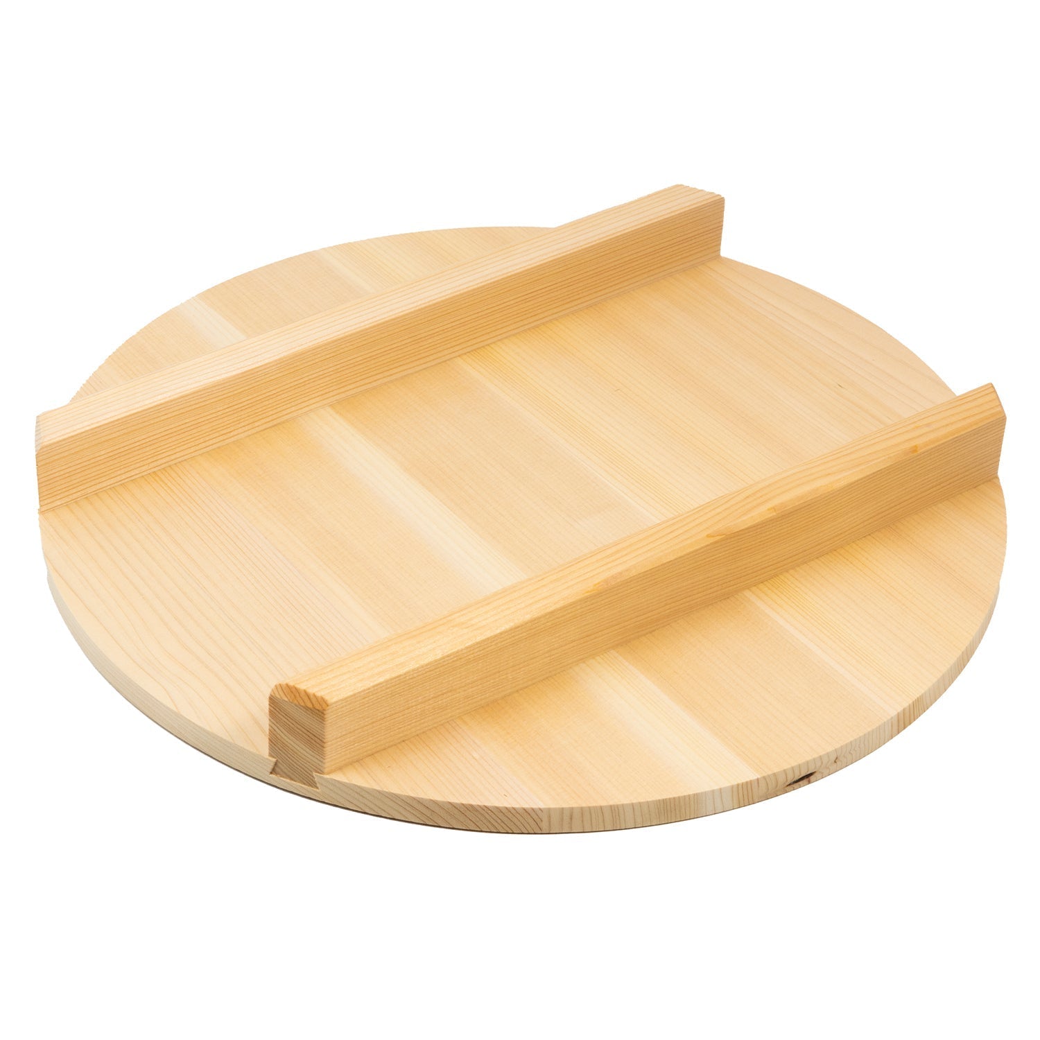 Miyabi Urushi Kogei Sawara Wooden Lid Japan Hangiri, 51cm, handcrafted wood, ideal for rice preservation
