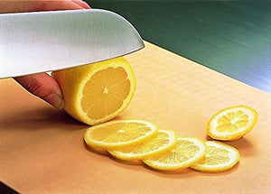 Parker Asahi Japan Cookin' Cut Synthetic Rubber Cutting Board in 600mm x 330mm x 15mm, stain-resistant, perfect for daily food prep