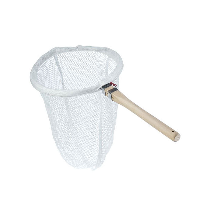 Shin-Etsu Tamo Udon Mesh Scoop, 36cm, fine mesh design, ideal for noodle straining