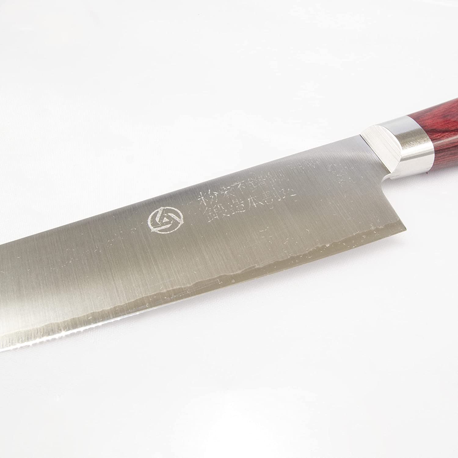 150mm Takamura Hamono High Speed Steel Petty Knife, wine-red handle, designed for professional and home chefs