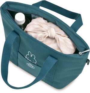 7L Thermos Miffy Blue Gray Insulated Lunch Bag - Model RFF-007B Bgy, Miffy design, designed for busy professionals and students