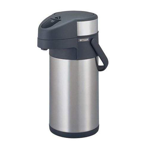 3L Tiger 3L Non-Electric Stainless Steel Thermal Air Pot Beverage Dispenser Japan Swivel Base, swivel base, designed for home and office use
