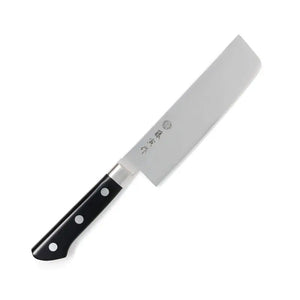 Tojiro Fujitora Dp 3-Layer Nakiri Knife 165Mm Fu-502, lightweight, VG-10 steel, ideal for vegetable prep