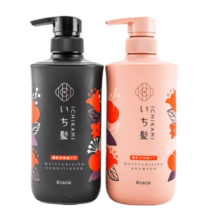 ICHIKAMI Shampoo & Conditioner Set MOISTURIZING CARE 480ml set