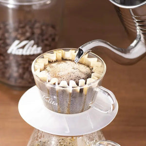 Kalita Wave Series Coffee Filter White For 1 - 2 People 100 Pieces Made In Japan #22213