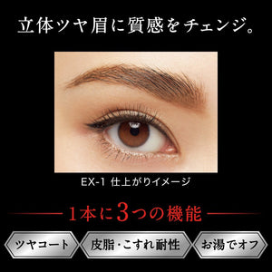 Kate Clear Brown Gel Eyebrow Coat Ex - 1 - Long - Lasting Smudge - Free