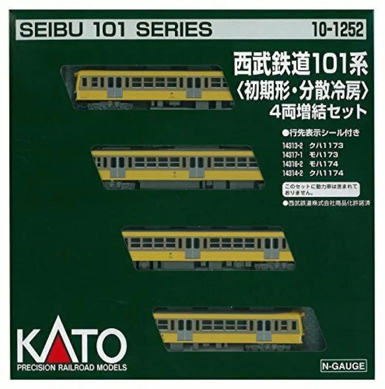 Kato N Scale Seibu Railway 101 System Initial Shape And Dispersion Cooling Hema