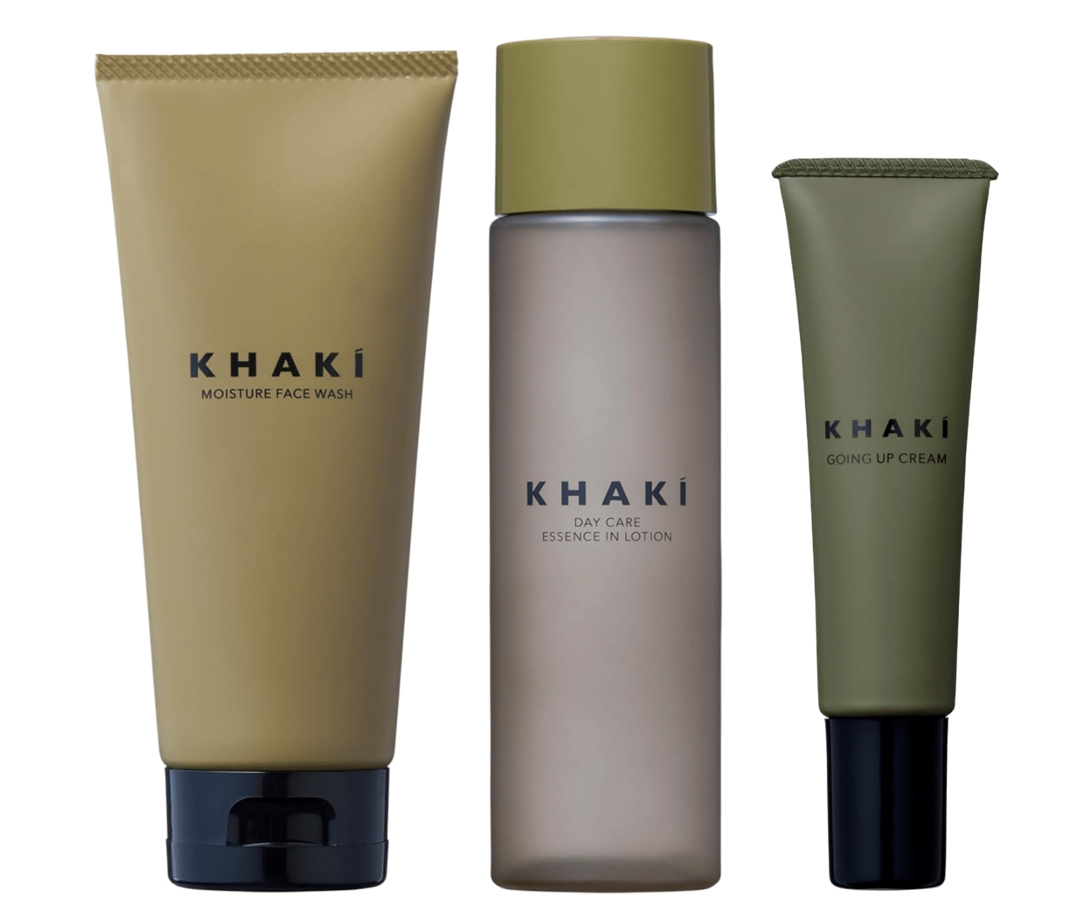 KHAKI Khaki Men's Skin Care, 3 - Piece Set, All - in - One Lotion (119 ml), Face Wash (100 g), Eye Cream (20 g)