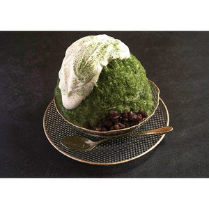 Black Swan Kakigori Machine with adjustable blade, perfect for homemade snow cones and Japanese-style treats