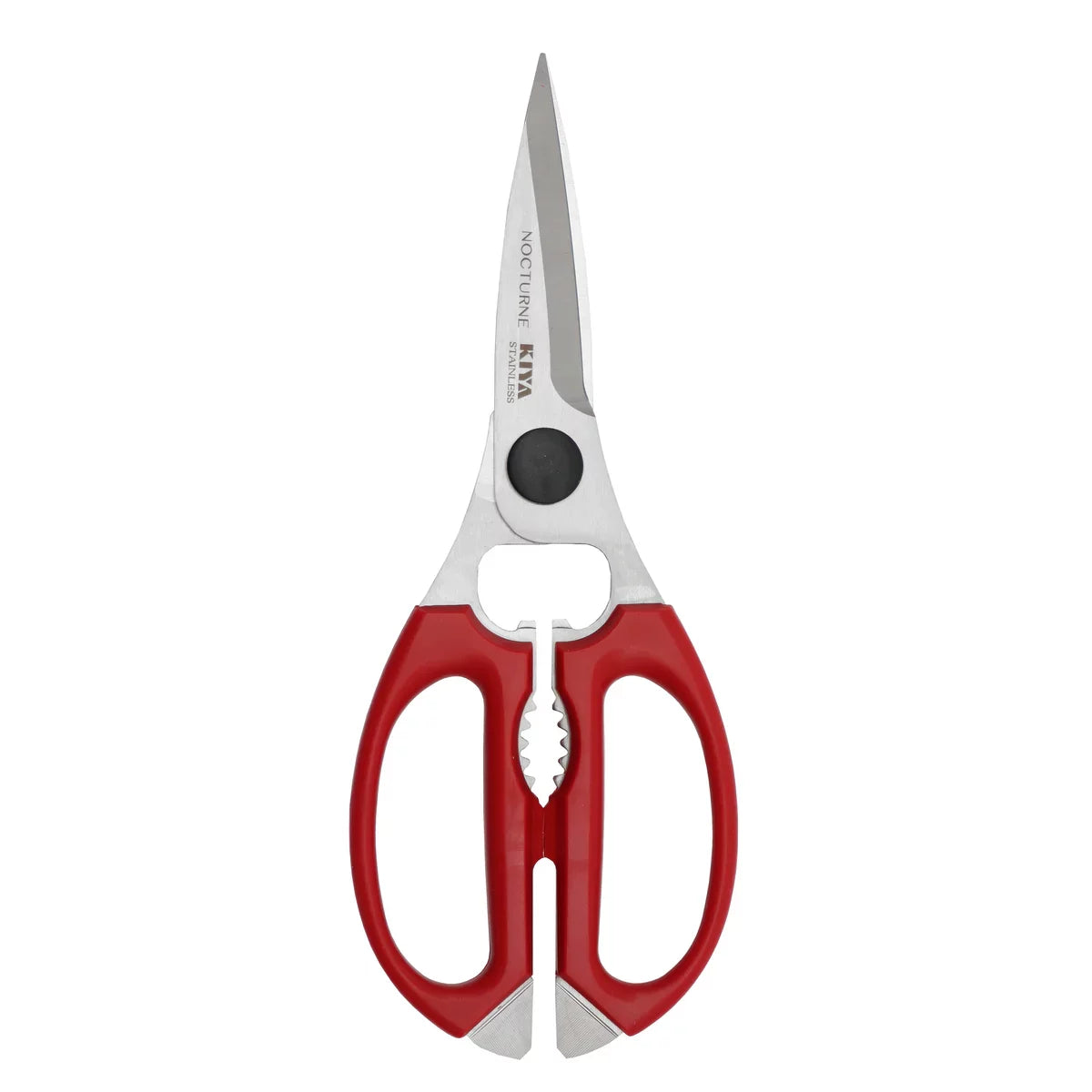 Kiya Nocturne Multi-Purpose Kitchen Scissors 210mm with bottle opener, ideal for everyday kitchen use
