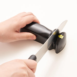 Compact Kyocera Diamond Knife Sharpener DS20S designed for home cooks and professional chefs