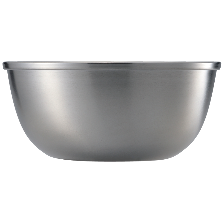 Enzo Durable Stainless Steel Mixing Bowl, polished finish, ideal for mixing and prepping ingredients