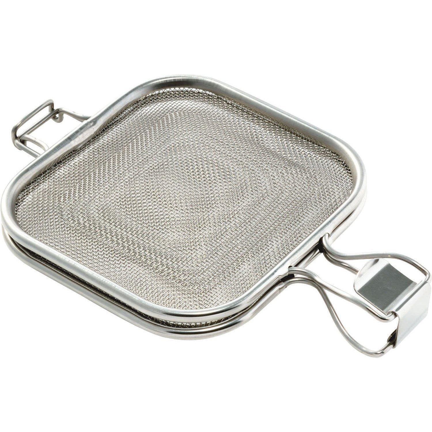 Leye Grill Hot Sand Maker Stainless Steel Mesh LS1515, compact design, ideal for stovetop sandwich grilling.
