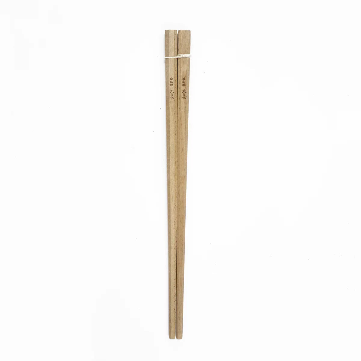 Kiya Wooden Antibacterial Long Cooking Chopsticks 30cm, octagonal design, ideal for daily cooking tasks